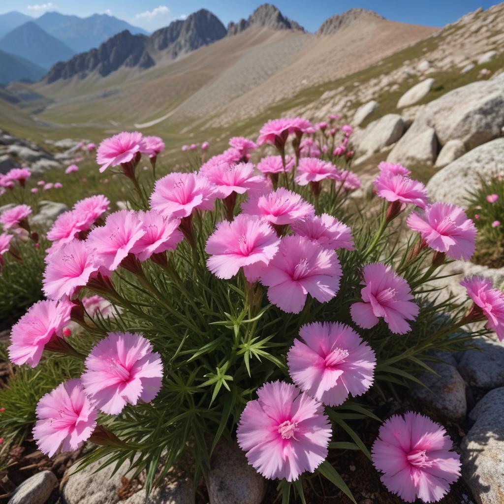 Munzur Karanfili (Dianthus munzurensis)